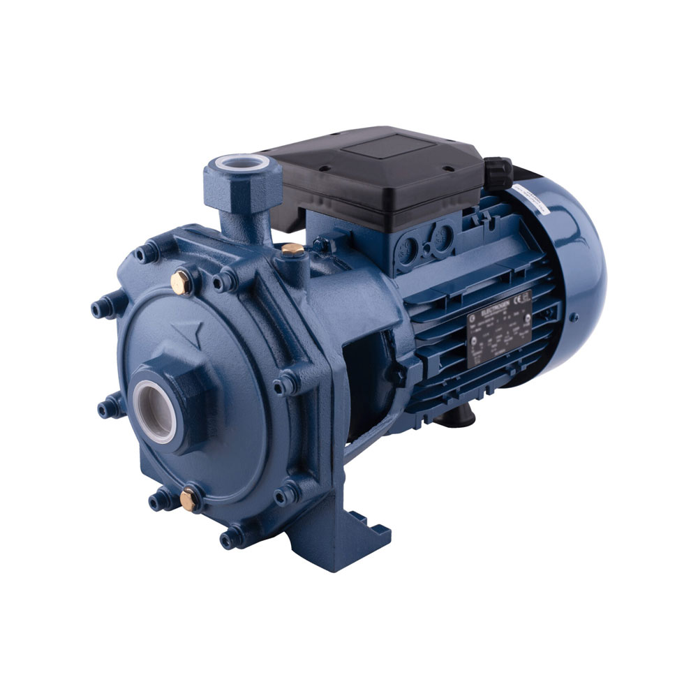 پمپ آب دو اسب دوپروانه سه فاز مدل CBT210 الکتروژن